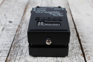 Boss TU-3W Waza Craft Chromatic Tuner Guitar and Bass Effects Tuner Pedal