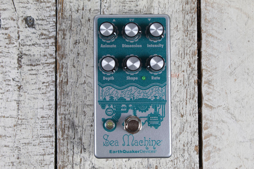 EarthQuaker Devices Sea Machine V3 Super Chorus Electric Guitar Effects Pedal