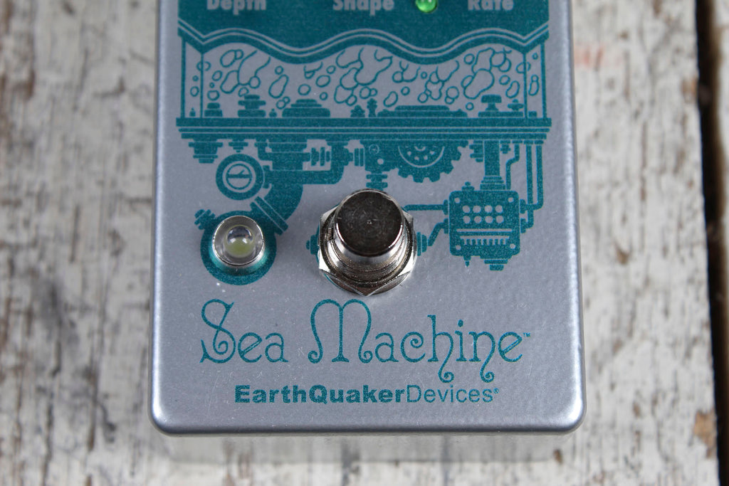 EarthQuaker Devices Sea Machine V3 Super Chorus Electric Guitar Effects Pedal