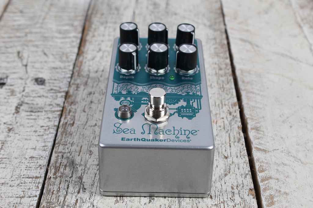 EarthQuaker Devices Sea Machine V3 Super Chorus Electric Guitar Effects Pedal