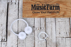 Yamaha HPH-50 Dynamic Closed Back Headphones with Adjustable Headband White