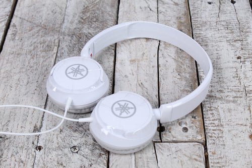 Yamaha HPH-50 Dynamic Closed Back Headphones with Adjustable Headband White