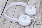 Yamaha HPH-50 Dynamic Closed Back Headphones with Adjustable Headband White