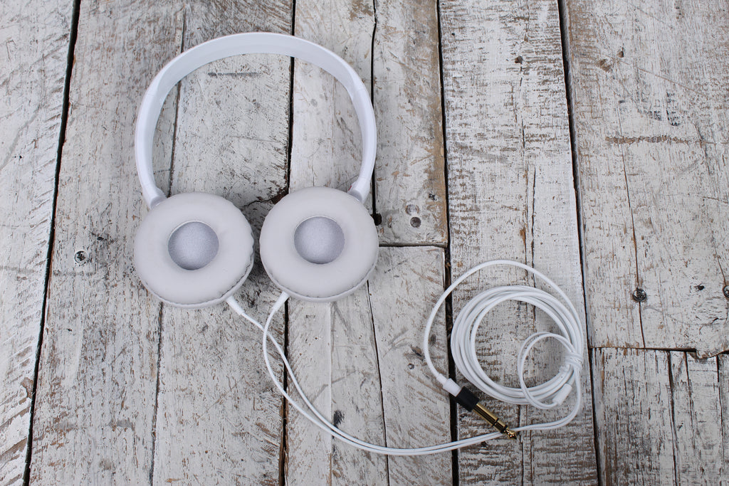Yamaha HPH-50 Dynamic Closed Back Headphones with Adjustable Headband White