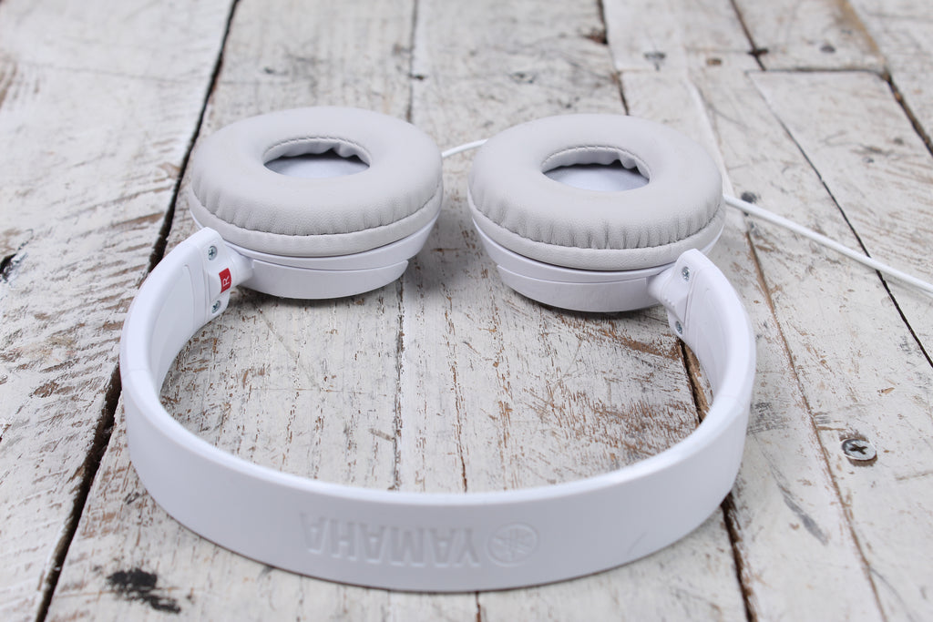 Yamaha HPH-50 Dynamic Closed Back Headphones with Adjustable Headband White