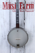 Load image into Gallery viewer, Deering Goodtime Artisan Americana with Scooped Neck 5 String Openback Banjo