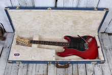 Load image into Gallery viewer, Fender X Wrangler Denim Hardshell Electric Guitar Case for Stratocaster and Telecaster Indigo Denim