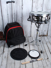Load image into Gallery viewer, Vic Firth V6806 Traveler Snare Drum Kit with Stand Bag Practice Pad and Sticks