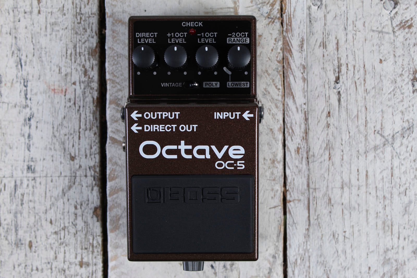 Boss OC-5 Octave Effects Pedal Electric Guitar and Bass Octave Effects Pedal Main image
