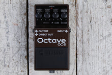 Load image into Gallery viewer, Boss OC-5 Octave Effects Pedal Electric Guitar and Bass Octave Effects Pedal