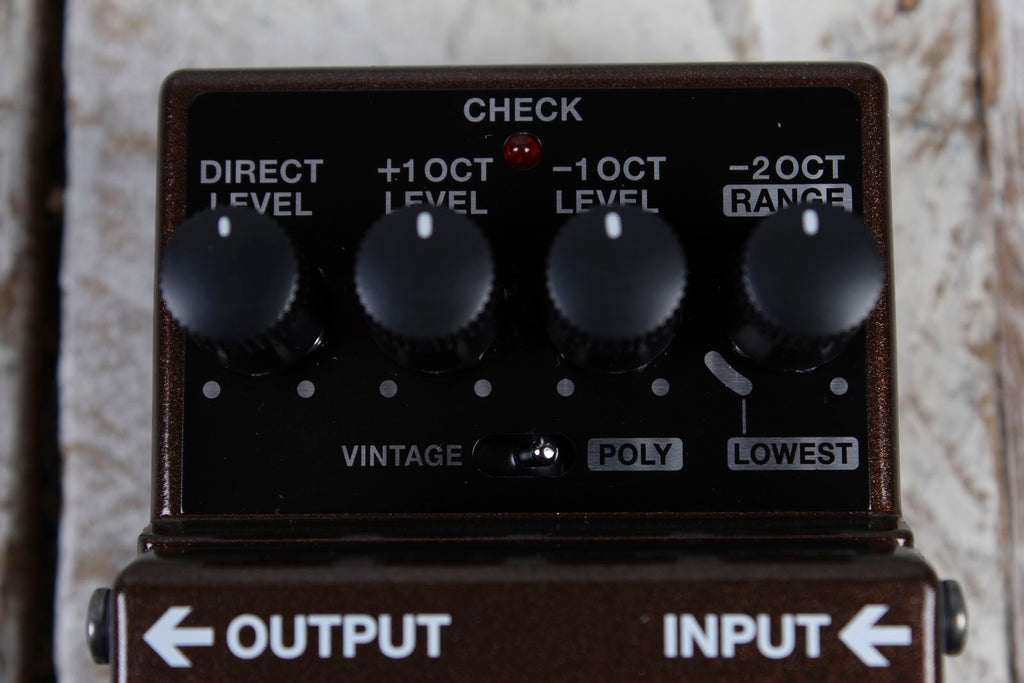 Boss OC-5 Octave Effects Pedal Electric Guitar and Bass Octave Effects Pedal