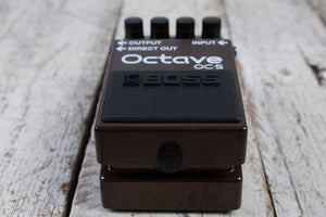 Boss OC-5 Octave Effects Pedal Electric Guitar and Bass Octave Effects Pedal