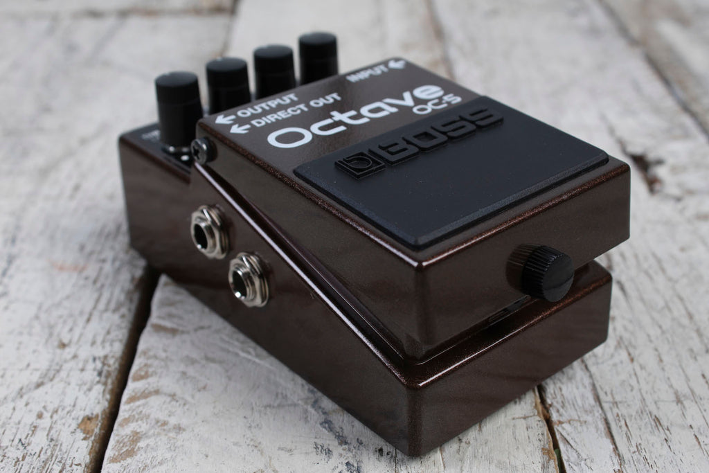 Boss OC-5 Octave Effects Pedal Electric Guitar and Bass Octave Effects Pedal
