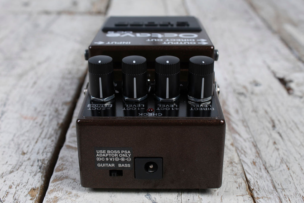 Boss OC-5 Octave Effects Pedal Electric Guitar and Bass Octave Effects Pedal