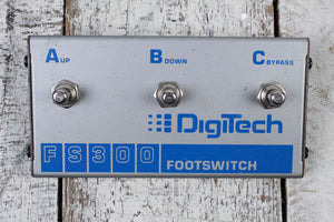 Digitech FS300 3 Position Multi Function Footswitch Foot Controller Effects Pedal