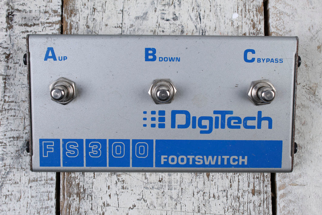 Digitech FS300 3 Position Multi Function Footswitch Foot Controller Effects Pedal