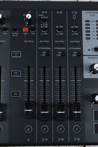 Yamaha AG08 8 Channel Mixer with USB Audio Interface Streaming and Webcasting