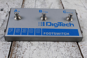 Digitech FS300 3 Position Multi Function Footswitch Foot Controller Effects Pedal