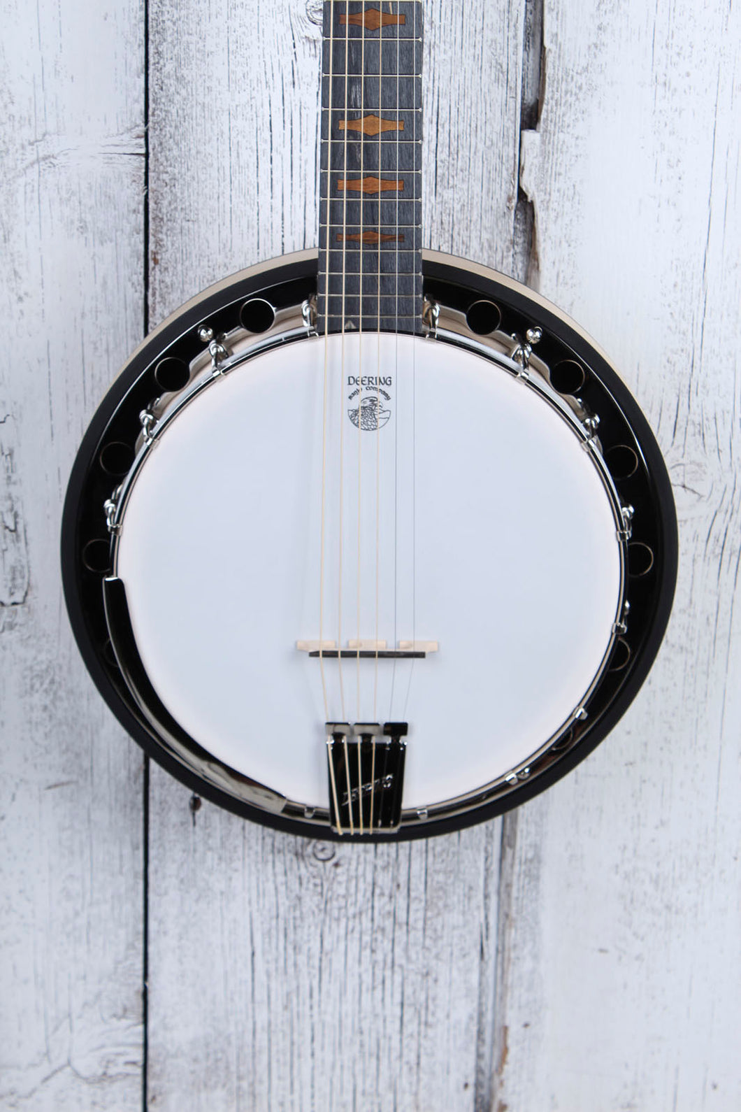 Deering Goodtime Six-R 6 String Banjo with Resonator Midnight Maple Fretboard