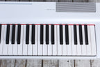 Yamaha P125A White 88 Key Graded Hammer Digital Piano with Power Supply & Pedal