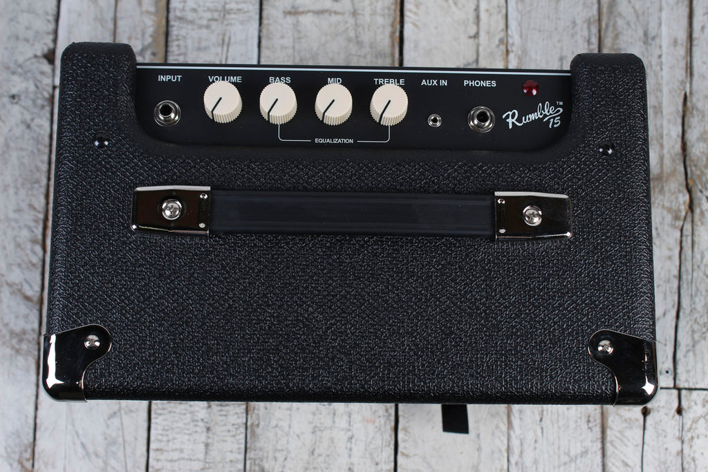 Fender Rumble 15 Electric Bass Guitar Amplifier 15 Watt 1 x 8 Combo Bass Amp