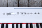 Yamaha P125A White 88 Key Graded Hammer Digital Piano with Power Supply & Pedal