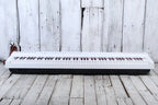 Yamaha P125A White 88 Key Graded Hammer Digital Piano with Power Supply & Pedal
