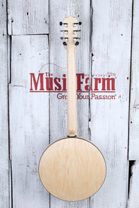 Deering Goodtime Six-R 6 String Banjo with Resonator Midnight Maple Fretboard