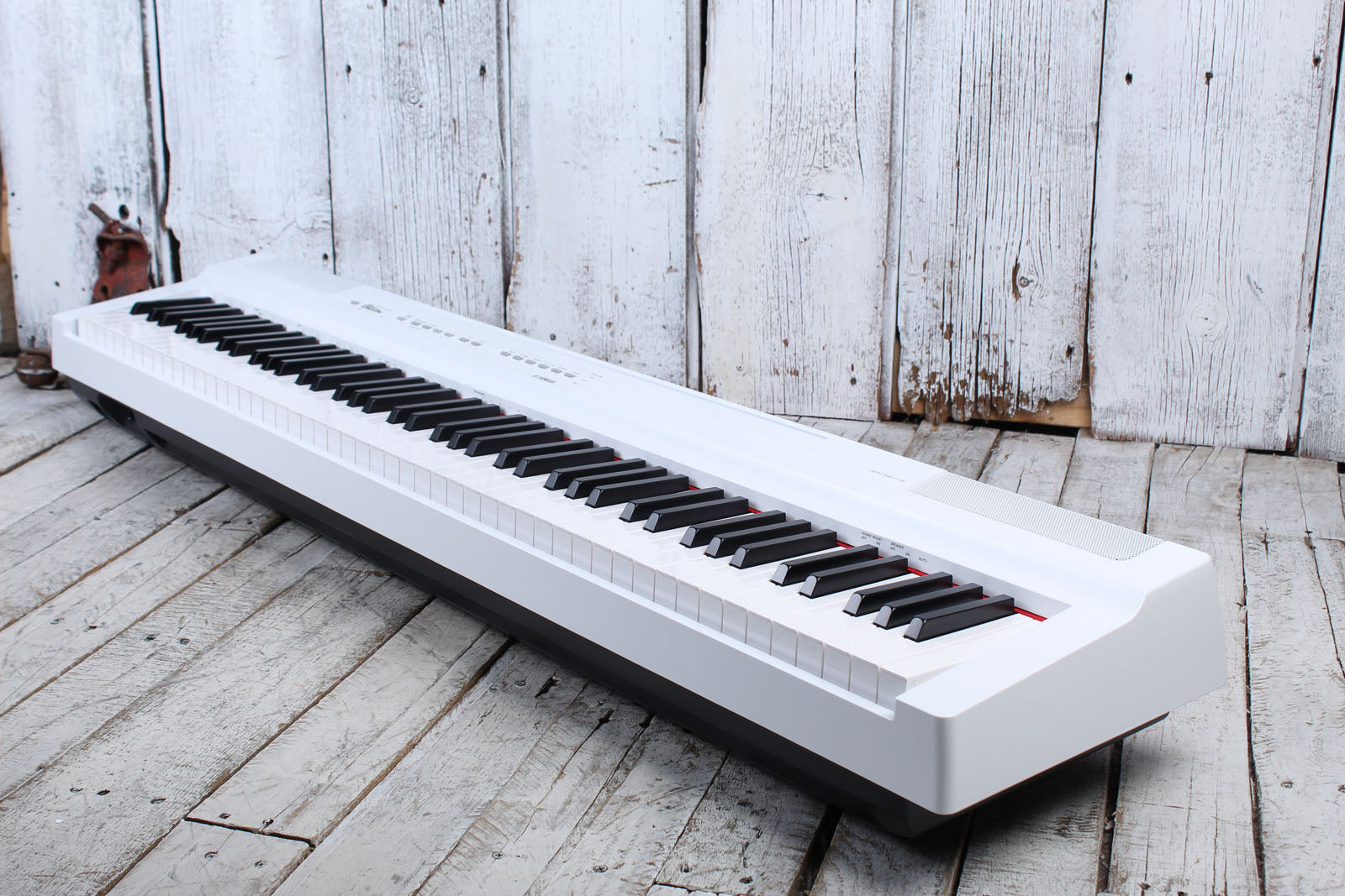 Yamaha P125A White 88 Key Graded Hammer Digital Piano with Power Supply & Pedal