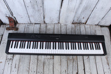 Load image into Gallery viewer, Yamaha P125A 88 Key Graded Hammer Digital Piano w Power Supply &amp; Sustain Pedal