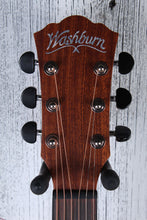 Load image into Gallery viewer, Washburn Apprentice AGM5K G-Mini 5 Acoustic Guitar Satin Natural w Gig Bag