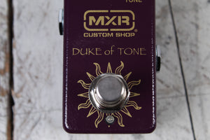 MXR Duke of Tone Overdrive Pedal Electric Guitar Overdrive Effects Pedal