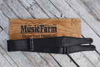 Levy's Rebel Series Guitar Strap - Black