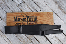 Load image into Gallery viewer, Levy&#39;s Rebel Series Guitar Strap - Black