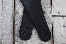 Load image into Gallery viewer, Levy&#39;s Rebel Series Guitar Strap - Black