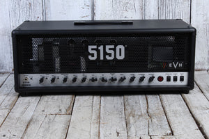 EVH 5150 Iconic Series 80 Watt Head Electric Guitar Amplifier Head Black w FTSW