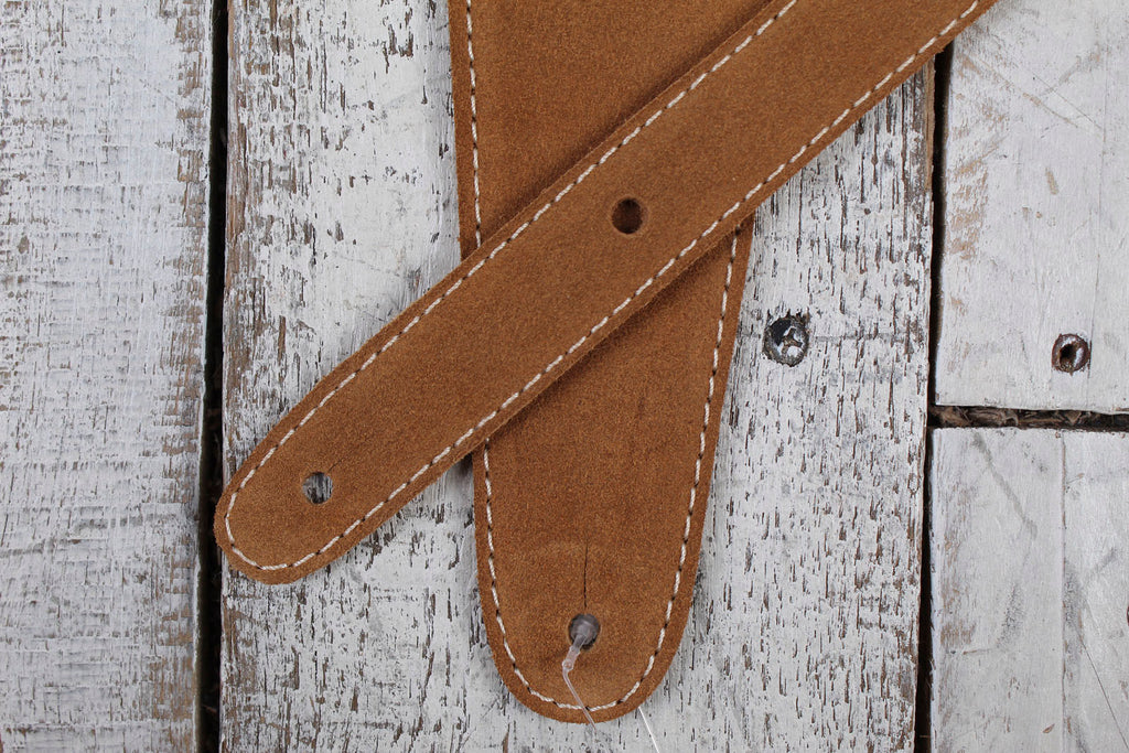 Henry Heller Suede Embroidered Strap - Tiger Design