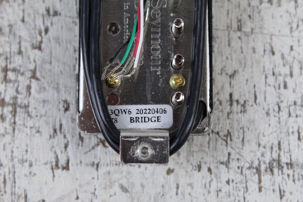 Seymour Duncan 78 Model Bridge Humbucker Electric Guitar Pickup Black 11104-13-B