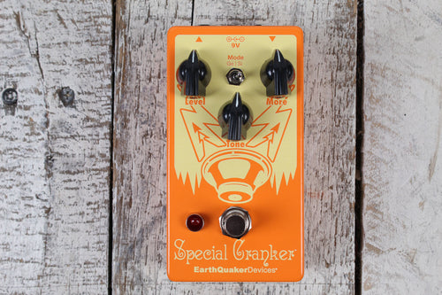 EarthQuaker Special Cranker Overdrive Pedal Electric Guitar Effects Pedal