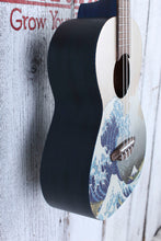Load image into Gallery viewer, Luna Great Wave Tenor Ukulele Great Wave Graphic Tenor UKE GWT with Gig Bag