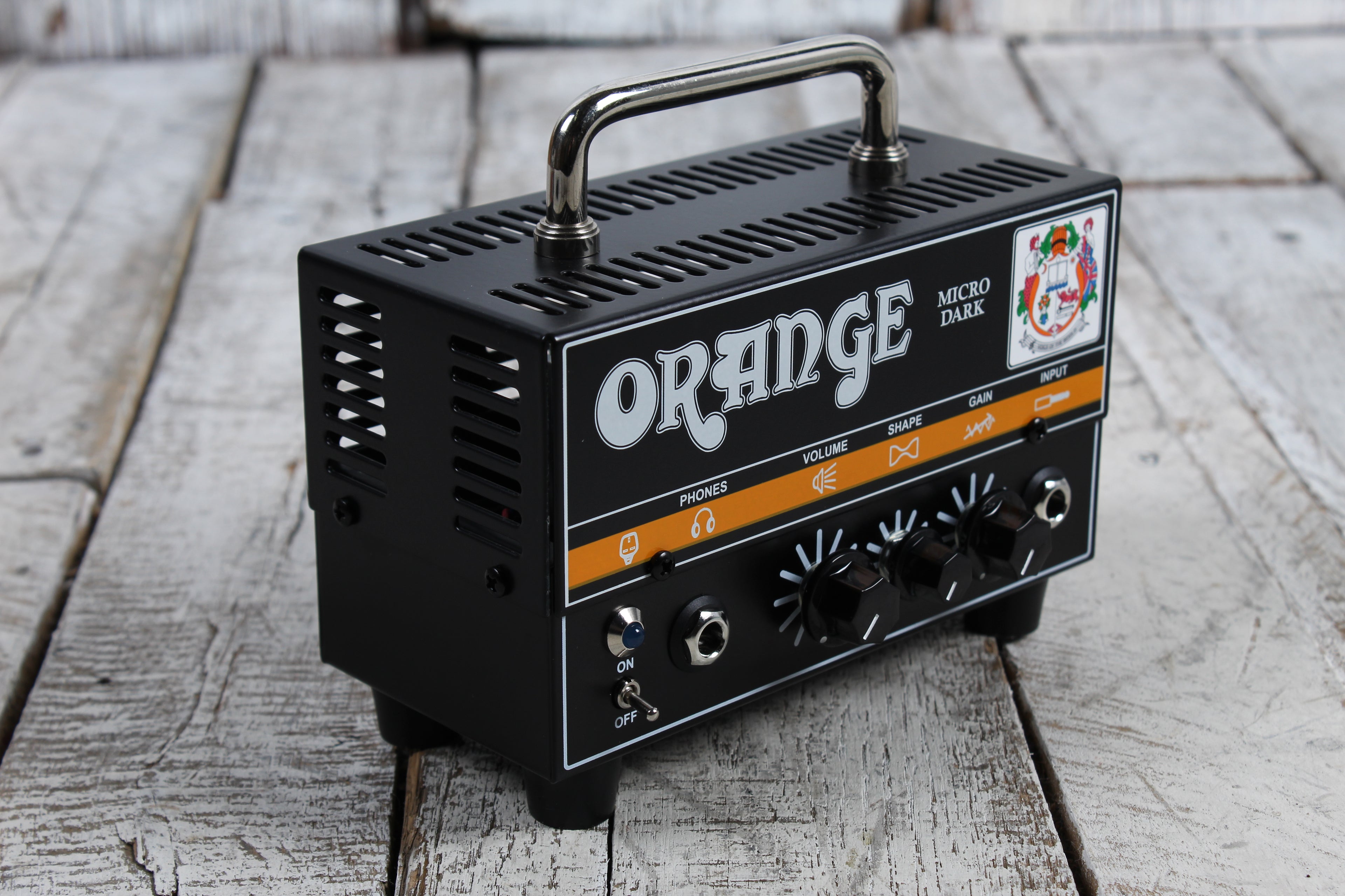 Orange Micro Dark Solid State Hybrid Electric Guitar Amplifier Head 20W Amp