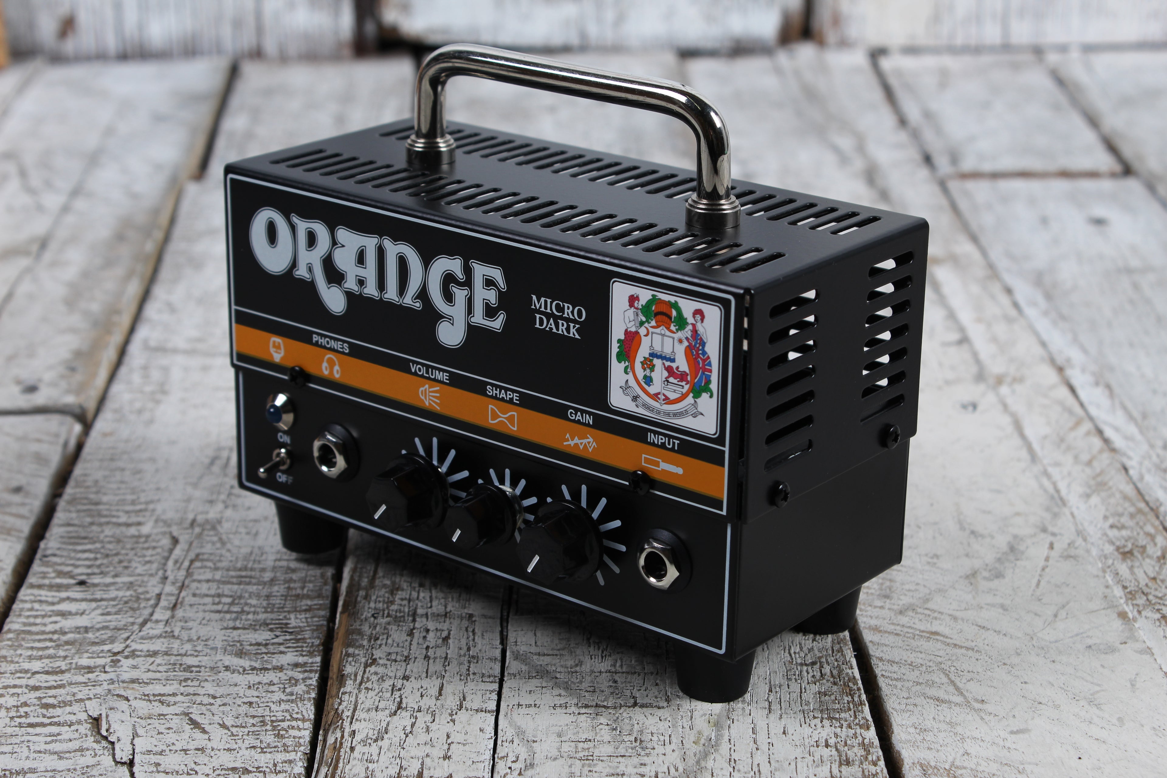 Orange Micro Dark Solid State Hybrid Electric Guitar Amplifier Head 20W Amp