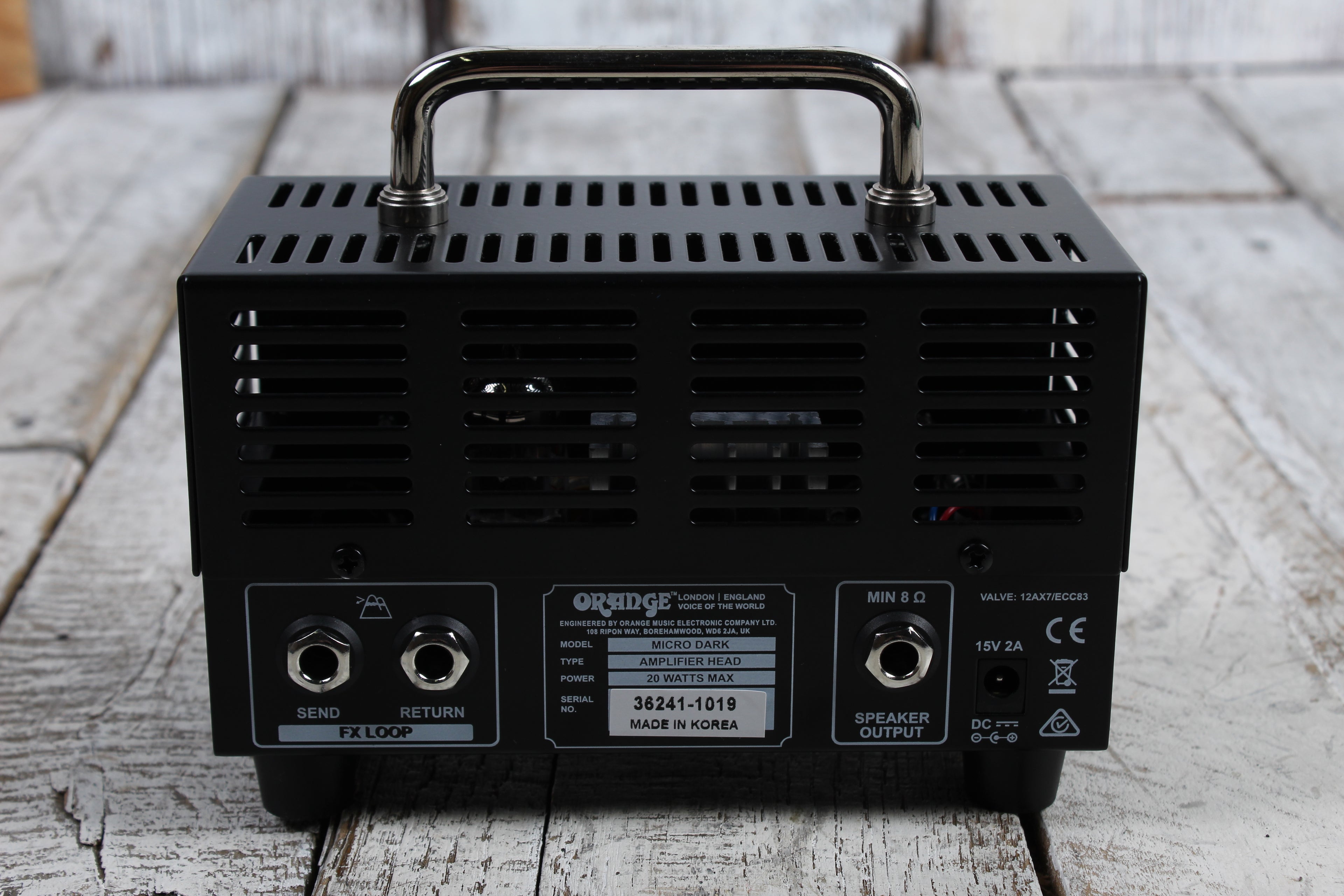 Orange Micro Dark Solid State Hybrid Electric Guitar Amplifier Head 20W Amp