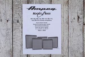 Ampeg Rocket Bass 110 RB-110 Electric Bass Guitar Amplifier 50W 1x10 Combo Amp