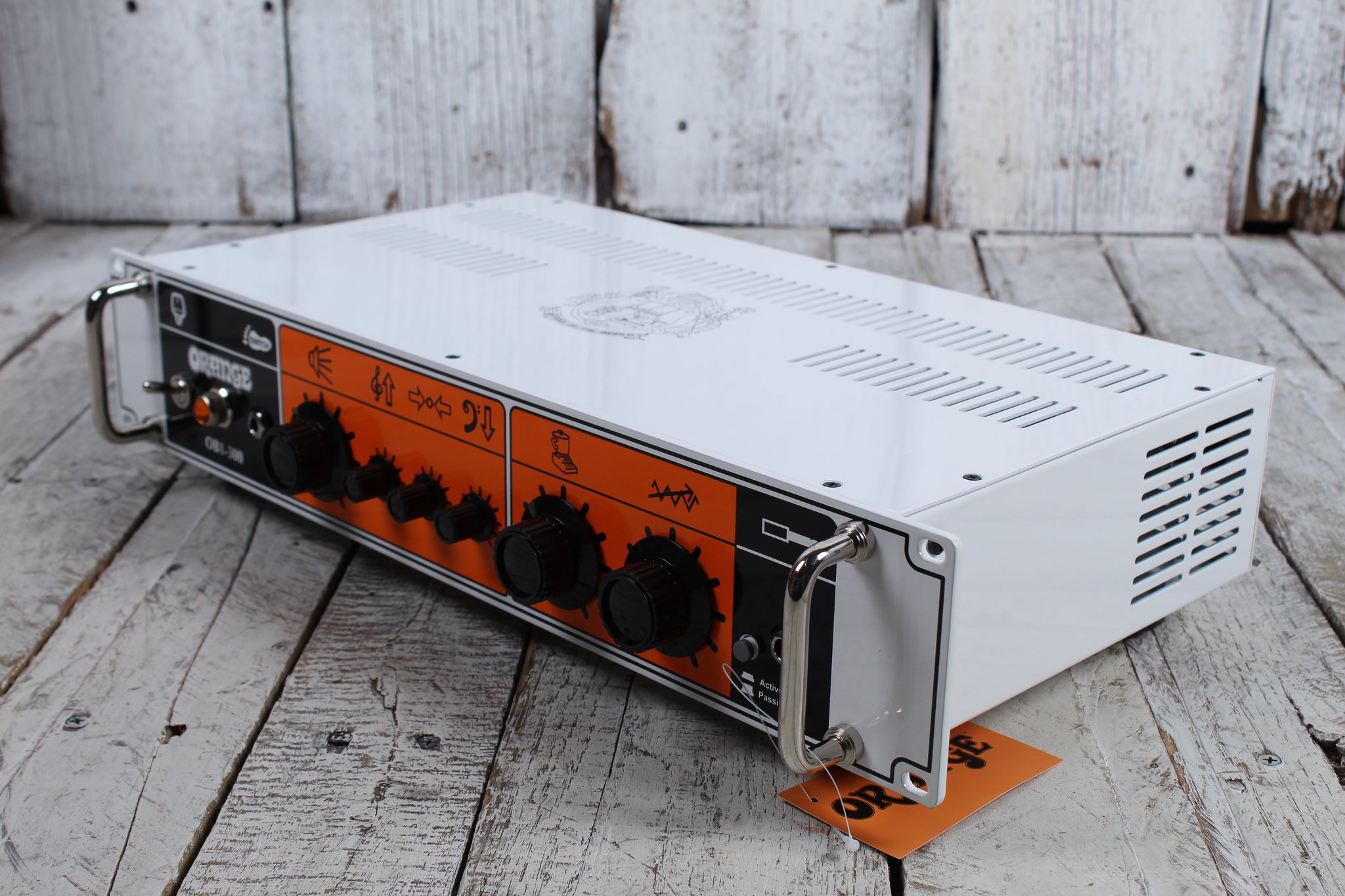 Orange OB1-300 Bass Electric Guitar Amplifier Head 300 Watt Rack Mount –  The Music Farm