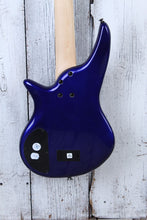 Load image into Gallery viewer, Jackson JS Series Spectra Bass JS3V 5 String Electric Bass Guitar Indigo Blue