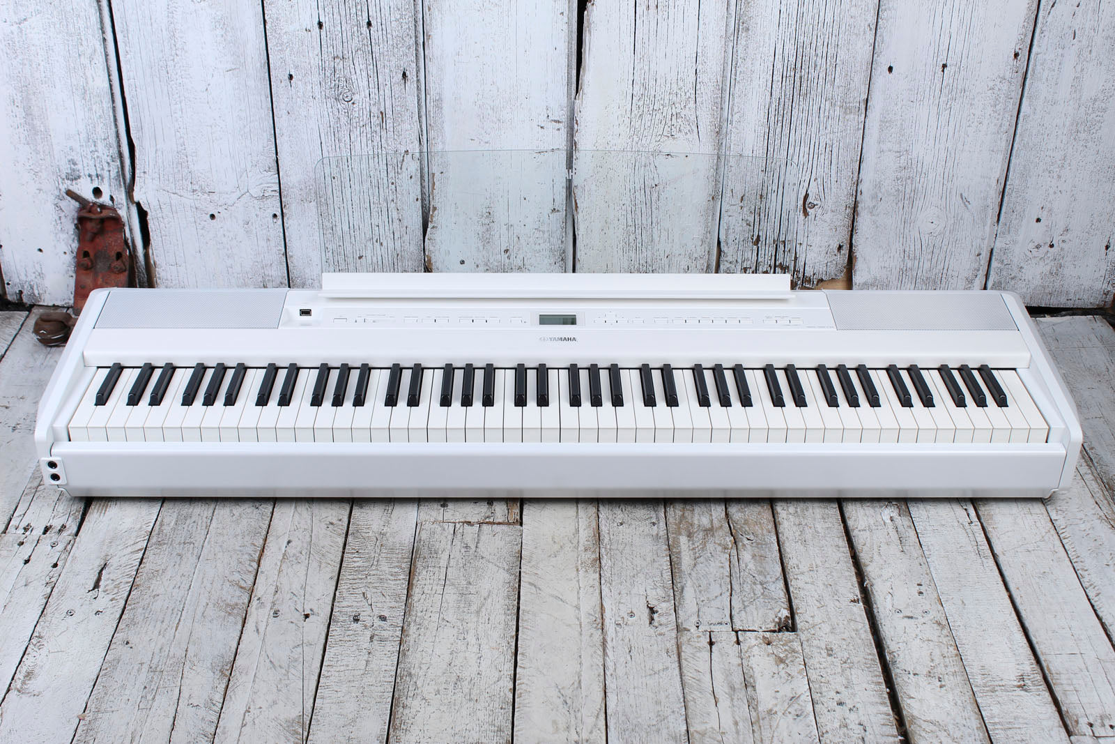 Yamaha P-515 White 88 Key Digital Piano with Power Supply