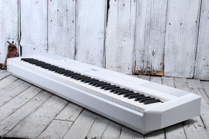 Yamaha P-515 White 88 Key Digital Piano with Power Supply and Sustain Pedal