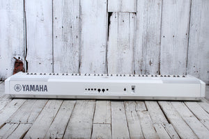 Yamaha P-515 White 88 Key Digital Piano with Power Supply and Sustain Pedal