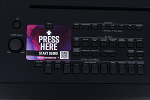 Yamaha DGX-670 Black 88 Key Digital Portable Grand Piano with Sustain Pedal